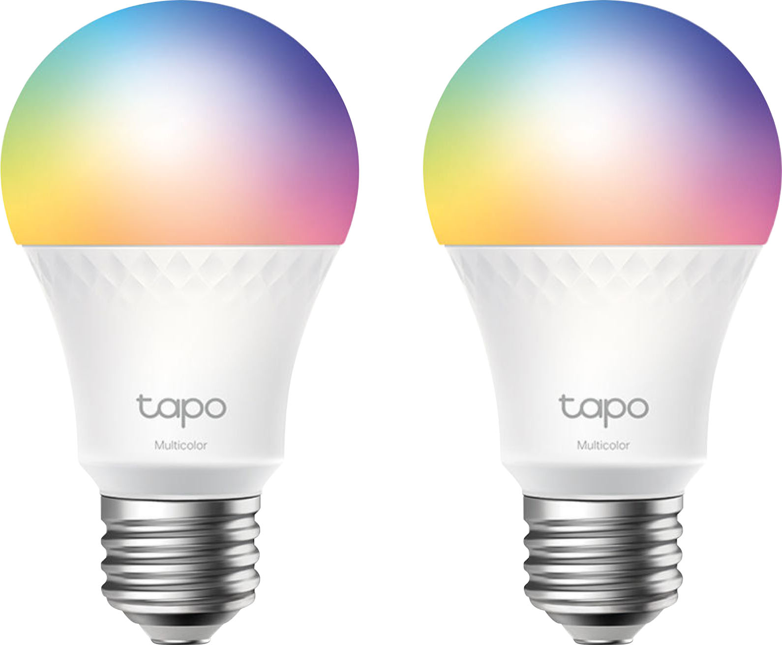 TP-Link Tapo E26 Wi-Fi Smart LED Bulb (2-Pack) Multicolor TL135E(2