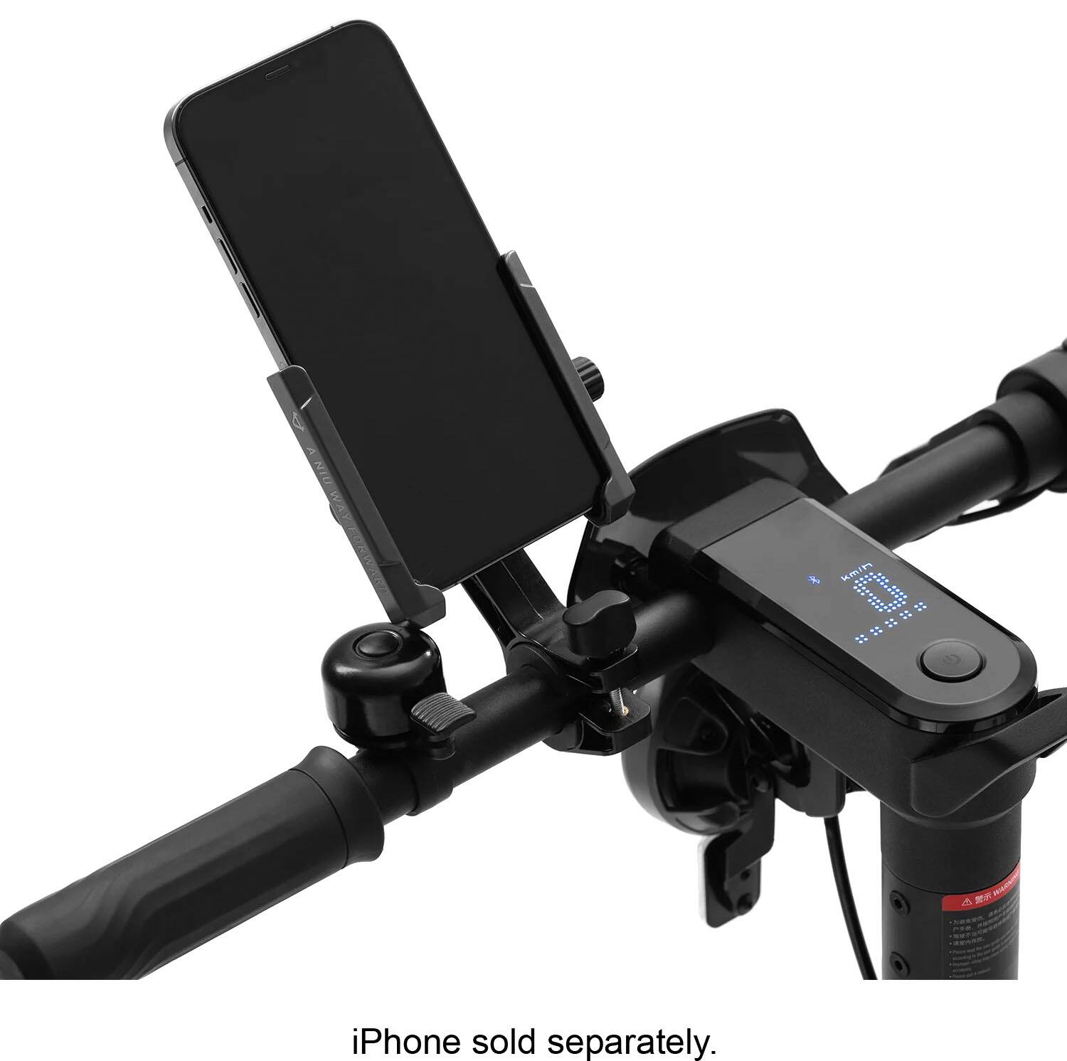 Alt View 13. NIU - 360 Degree Rotation Phone Holder for Most Cell Phones - Black.