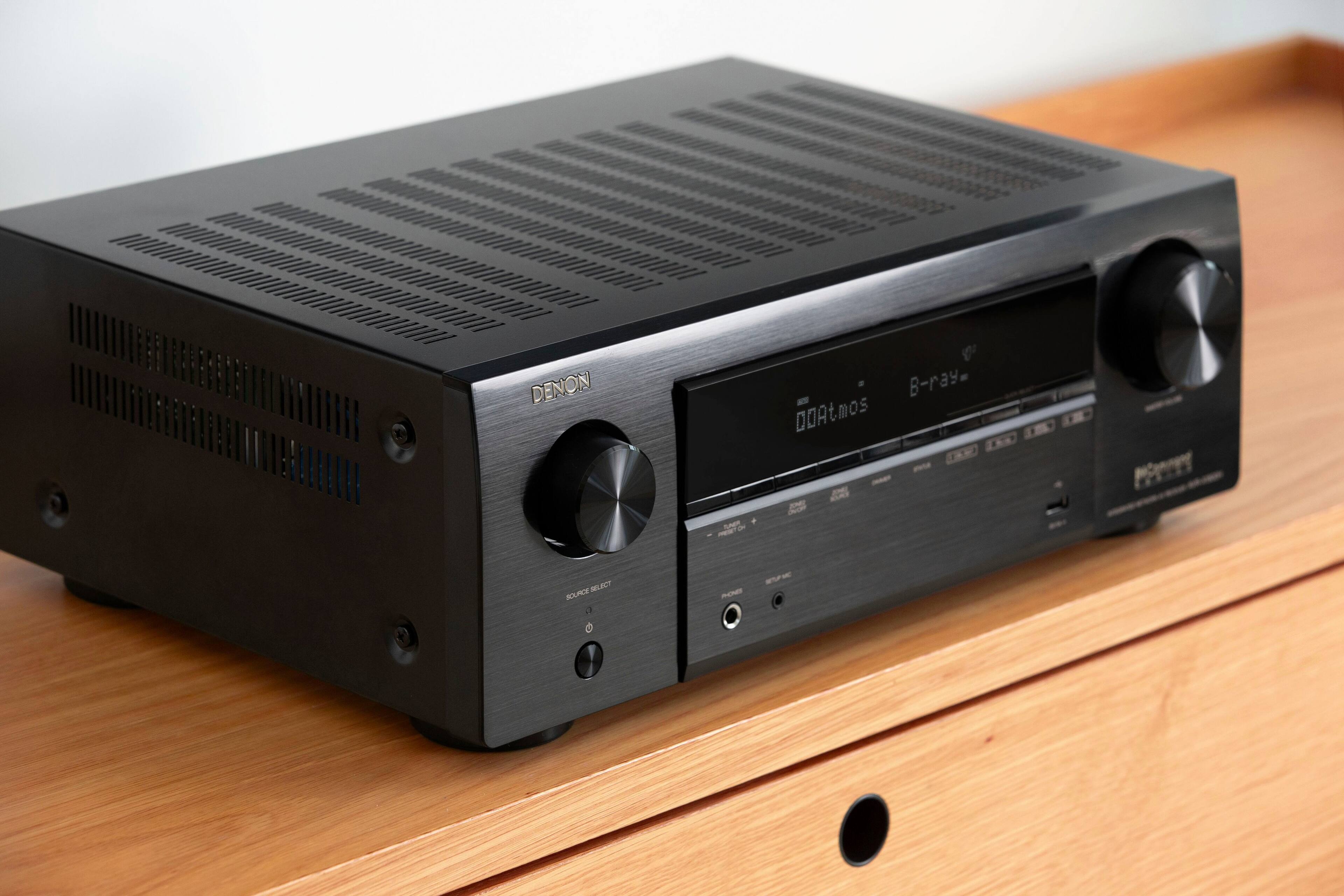 Alt View 16. Denon - AVR-X1800H - 80W 7.2-Ch. Bluetooth Capable with HEOS 8K Ultra HD Built-In HDR Compatible A/V Home Theater Receiver - Black.