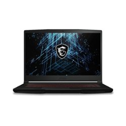 MSI - Thin GF63 15.6" 144Hz Gaming Laptop - Intel 12th Gen Core i7-12650H with 32GB Memory - NVIDIA GeForce RTX 3050 - 1TB SSD - Black - Front_Zoom