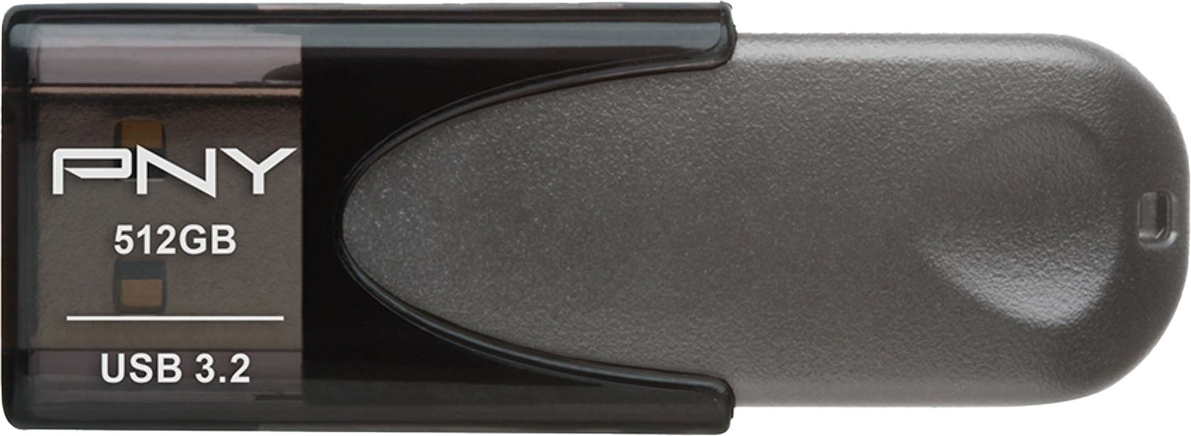 PNY Elite Turbo Attaché 4 512GB USB 3.2 Flash Drive Gray P-FD512TBAT4-GE -  Best Buy