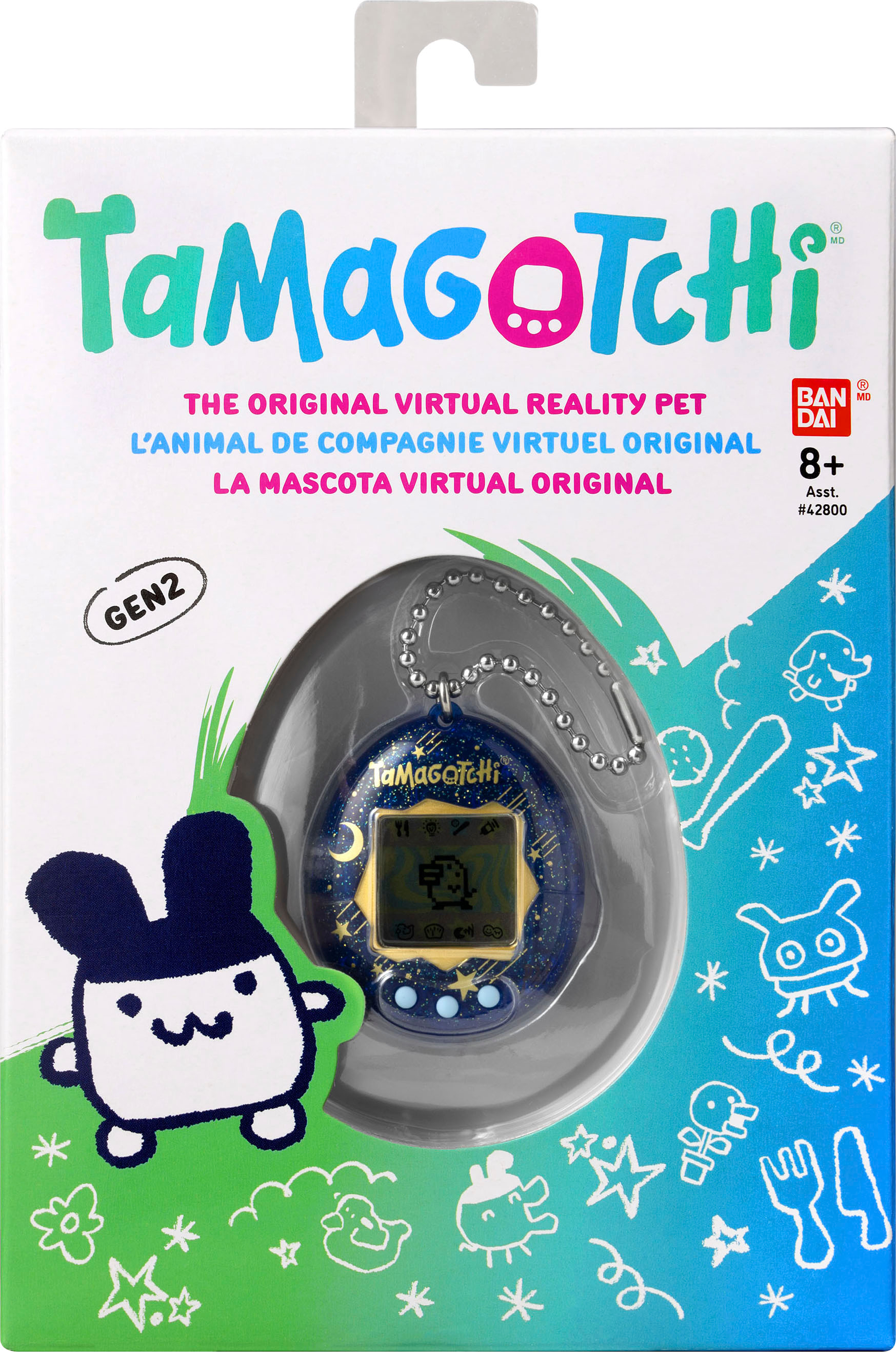 Bandai Original Tamagotchi Neon Lights 42974 - Best Buy