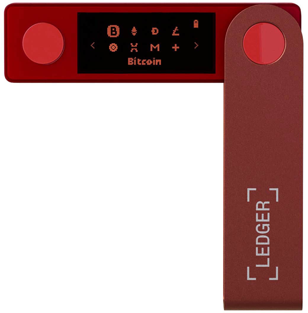 Alt View 11. Ledger - Nano X Crypto Hardware Wallet - Ruby Red.