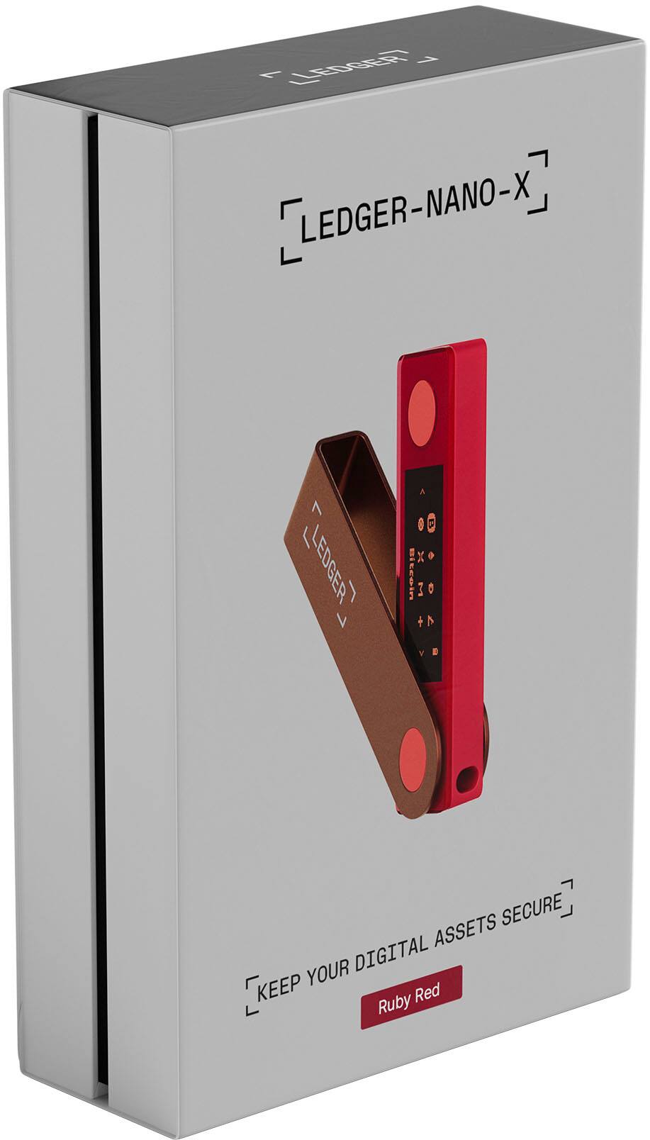 Alt View 19. Ledger - Nano X Crypto Hardware Wallet - Ruby Red.