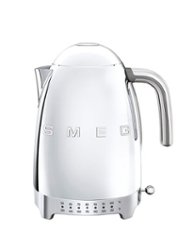SMEG - KLF04 7-Cup Variable Temperature Kettle - Stainless Steel - Front_Zoom