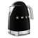 Angle Zoom. SMEG - KLF04 7-Cup Variable Temperature Kettle - Black.