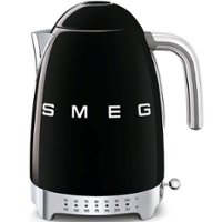 SMEG - KLF04 7-Cup Variable Temperature Kettle - Black - Front_Zoom