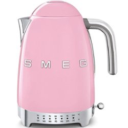 SMEG - KLF04 7-Cup Variable Temperature Kettle - Pink - Front_Zoom
