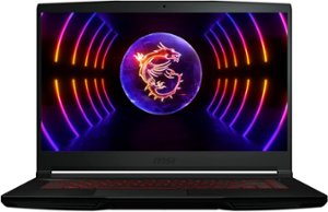 MSI - THIN GF63 15.6" 144Hz FHD Gaming Laptop-intel core i5-12450H with 8GB Memory-RTX 2050-1TB SSD - Front_Zoom