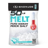 Snow Joe - Pure Sodium Rock Salt Ice Melter - Front_Zoom