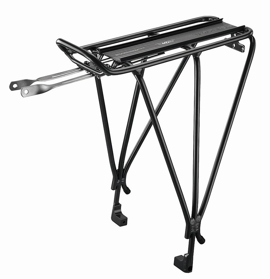 Topeak Fat Bike Rear Rack – MTX 2.0, Holds 66 Lbs, Fits Disc Brake Bikes, Black