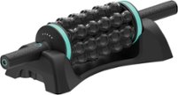 Chirp Rolling Percussion Massager - Black - Front_Zoom
