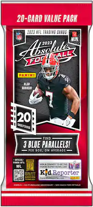 Front. Panini - 2023 Panini Absolute Football Fat Pack.