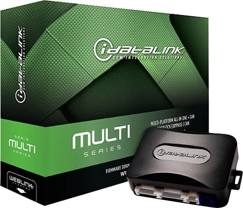 Compustar - Data Bypass Module for Most Remote Start/Security System Controllers - Black - Front_Zoom