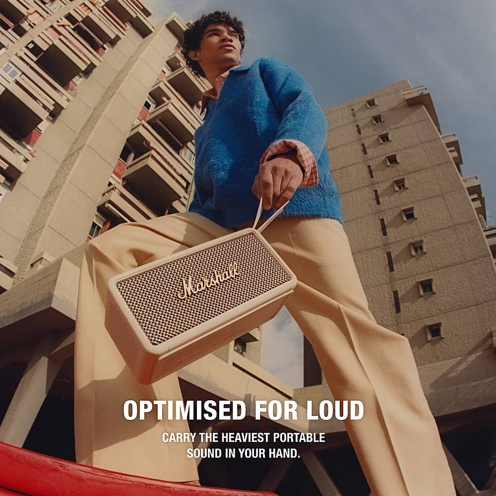 Marshall Optimised for Loud Carry the Heaviest Portable Sound in Your Hand.
