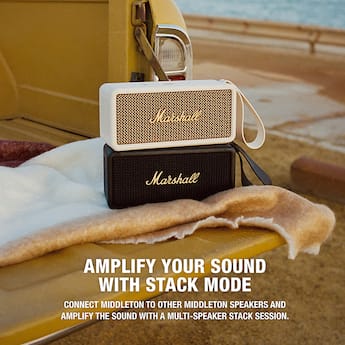 Marshall Middleton Portable Bluetooth Speaker with Rugged Marshall Middleton Portable Bluetooth Speaker with Rugged