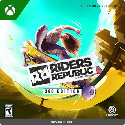 Front. Ubisoft - Riders Republic. - T (Teen 13+)