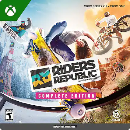 Front. Ubisoft - Riders Republic. - T (Teen 13+)