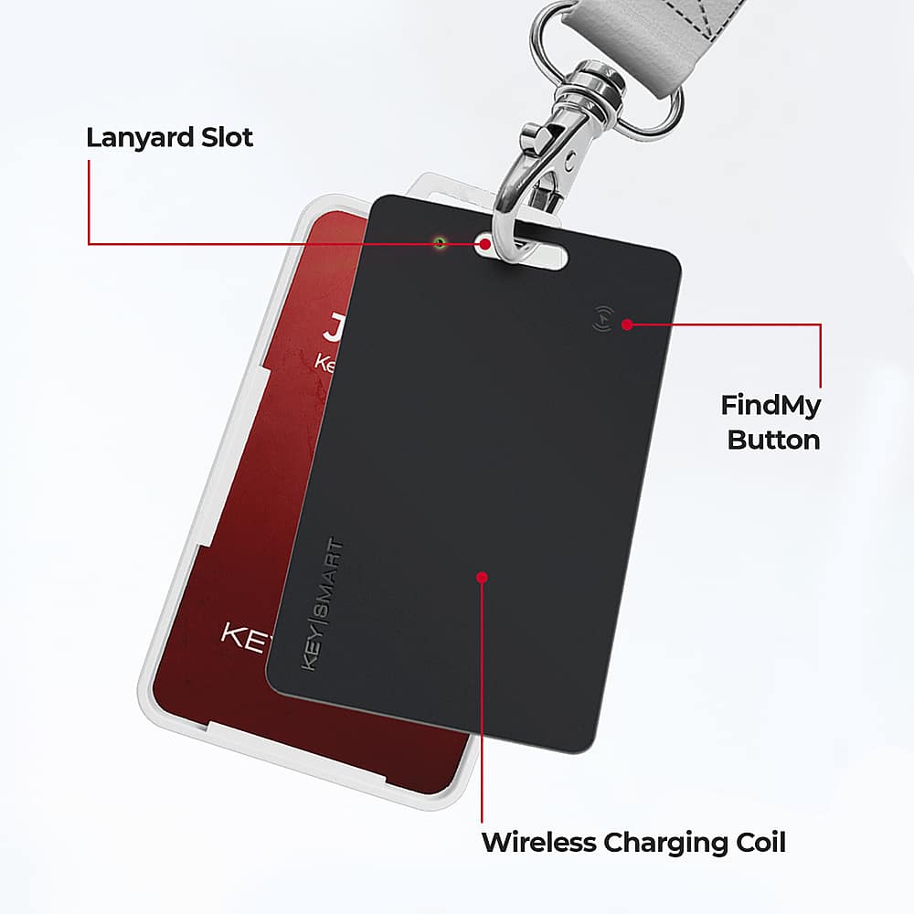 Alt View 14. KeySmart - SmartCard Bluetooth Item and Wallet Tracker, Finder and Locater - Black.