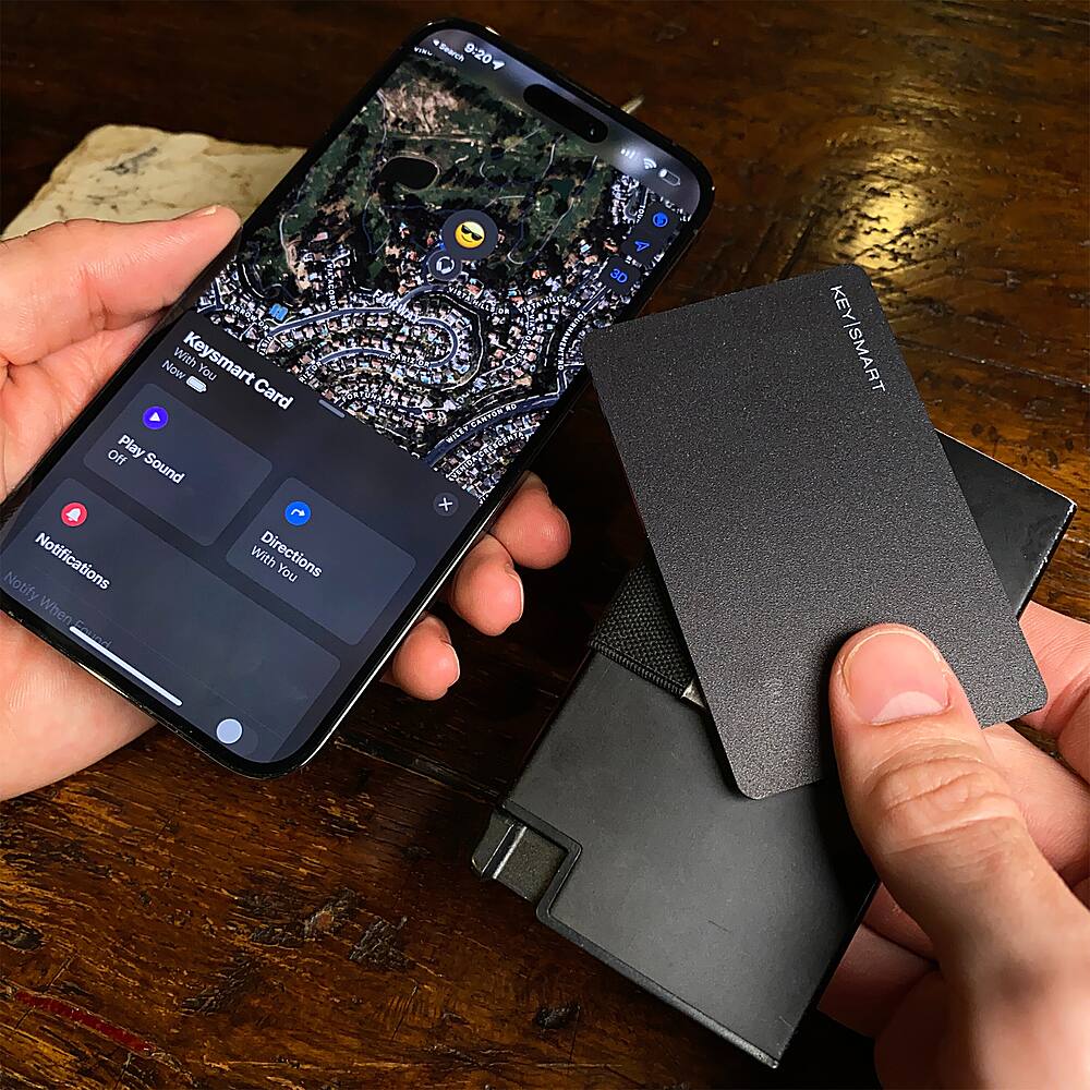 Alt View 20. KeySmart - SmartCard Bluetooth Item and Wallet Tracker, Finder and Locater - Black.