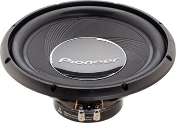 Pioneer - 12" Subwoofer with IMPP™ Cone with 1400 Watts Max. Power - Black - Front_Zoom
