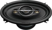 Pioneer - 4" x 6" 4-Way Car Speakers Carbon/Mica-reinforced IMPP cone (Pair) - Black - Front_Zoom