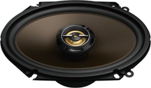 Pioneer - 6" x 8" 2-way Car Speakers Aramid Fiber-reinforced IMPP cone (Pair) - Black - Front_Zoom