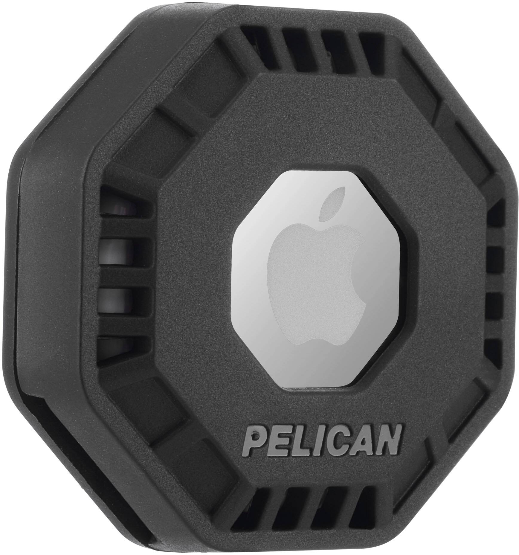 Alt View 11. Pelican - Adventurer Stick-On Case for AirTag 4 Pack - Black.