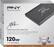 Angle Standard. PNY - XLR8 120GB Internal Serial ATA III Solid State Drive for Laptops.