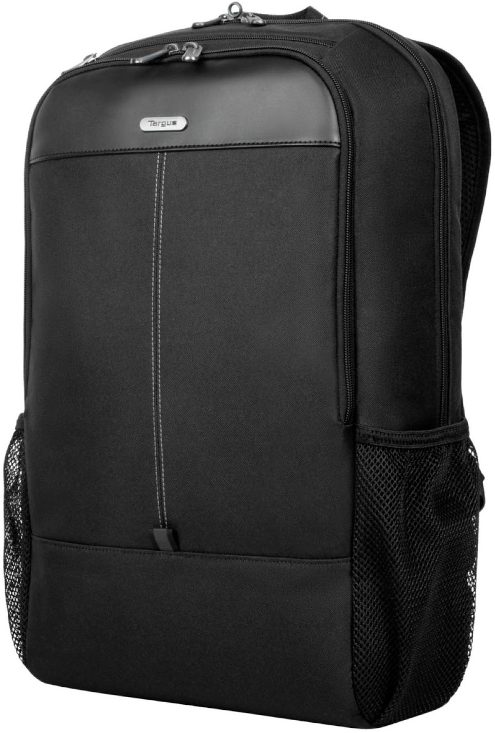 Angle View: Samsonite - Classic Leather Slim Backpack for 14.1" Laptop - Black
