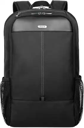 Front. Targus - 17" Classic Backpack - Black.