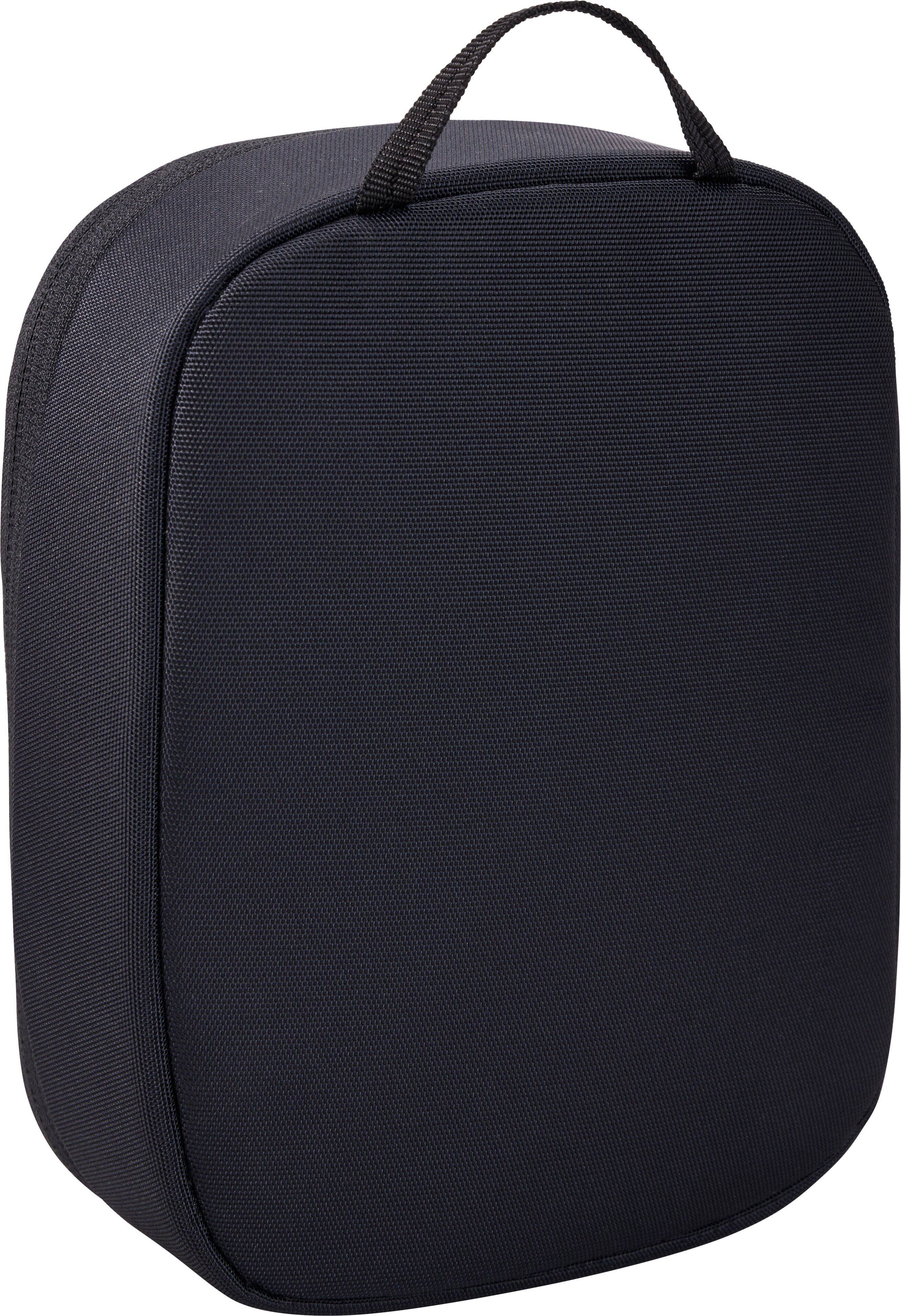 Alt View 12. Thule - Terra PowerShuttle - Large/Plus travel case for cords, cables, charger, power banks, AirPods, earbuds, headphones & more - BLACK.