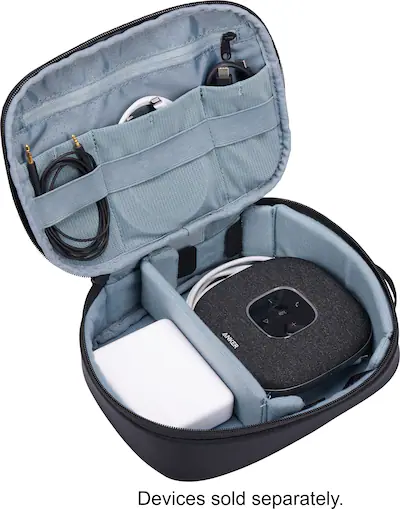 Thule - Terra PowerShuttle - Large/Plus travel case for cords, cables, charger, power banks, AirPods, earbuds, headphones & more - Black Thule - Terra PowerShuttle - Large/Plus travel case for cords, cables, charger, power banks, AirPods, earbuds, headphones & more - Black