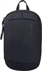 Thule - Terra PowerShuttle - Mini travel case for cords, cables, charger, power banks, AirPods, earbuds, headphones and more - Black - Front_Zoom