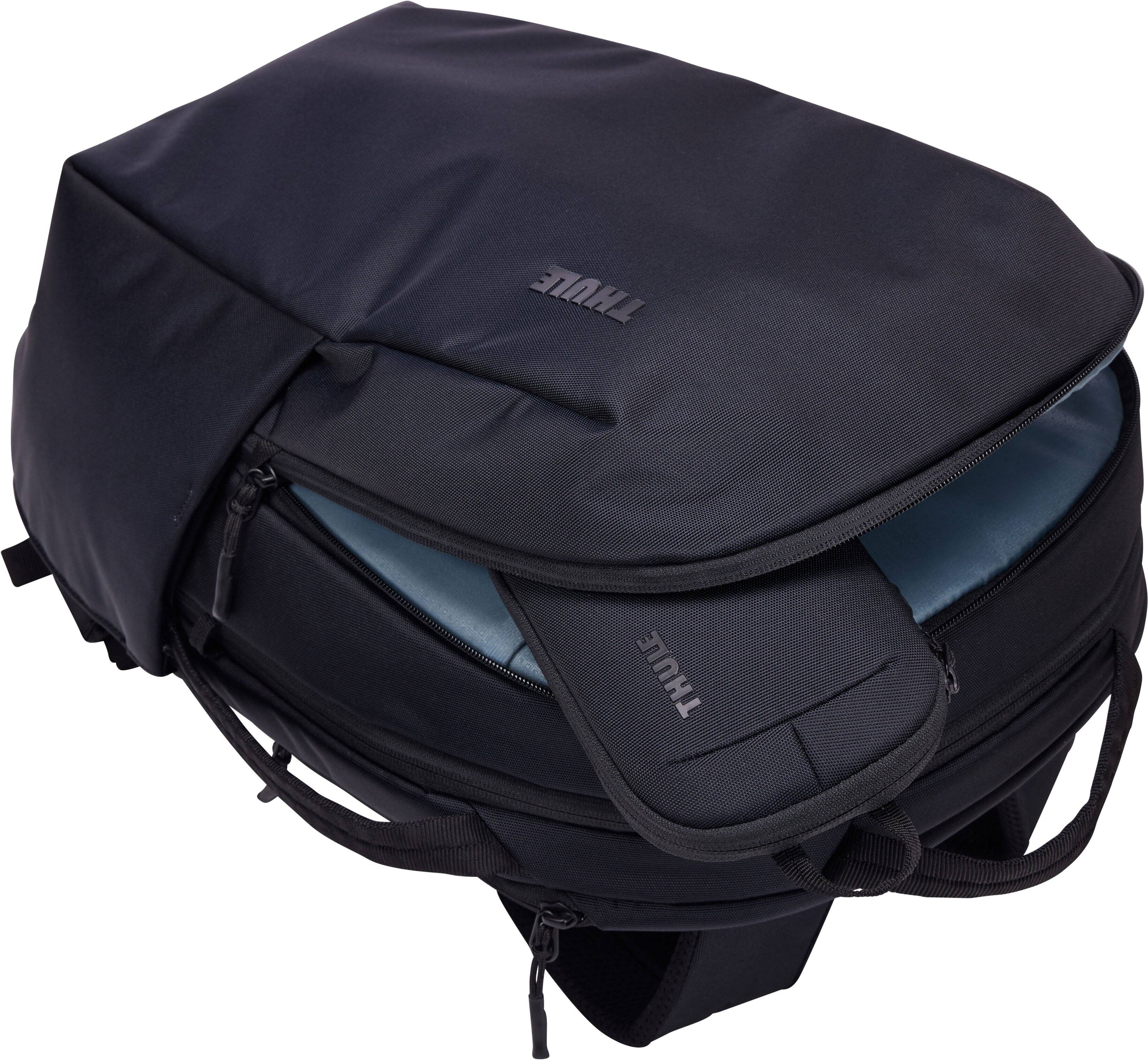 Alt View 16. Thule - Terra PowerShuttle - Mini travel case for cords, cables, charger, power banks, AirPods, earbuds, headphones and more - BLACK.