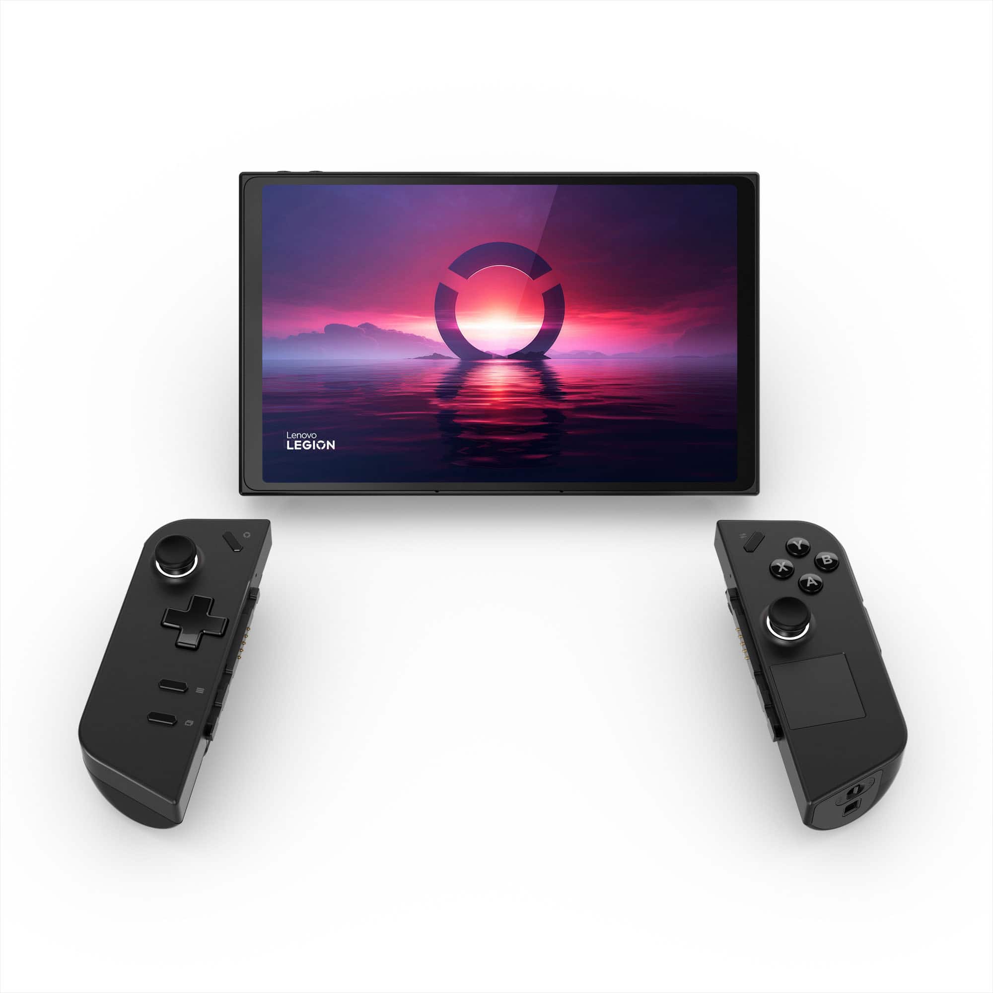 Angle. Lenovo - Legion Go 8.8" 144Hz WQXGA Gaming Handheld - AMD Ryzen Z1 Extreme - 16GB with 1 TB SSD - Shadow Black.