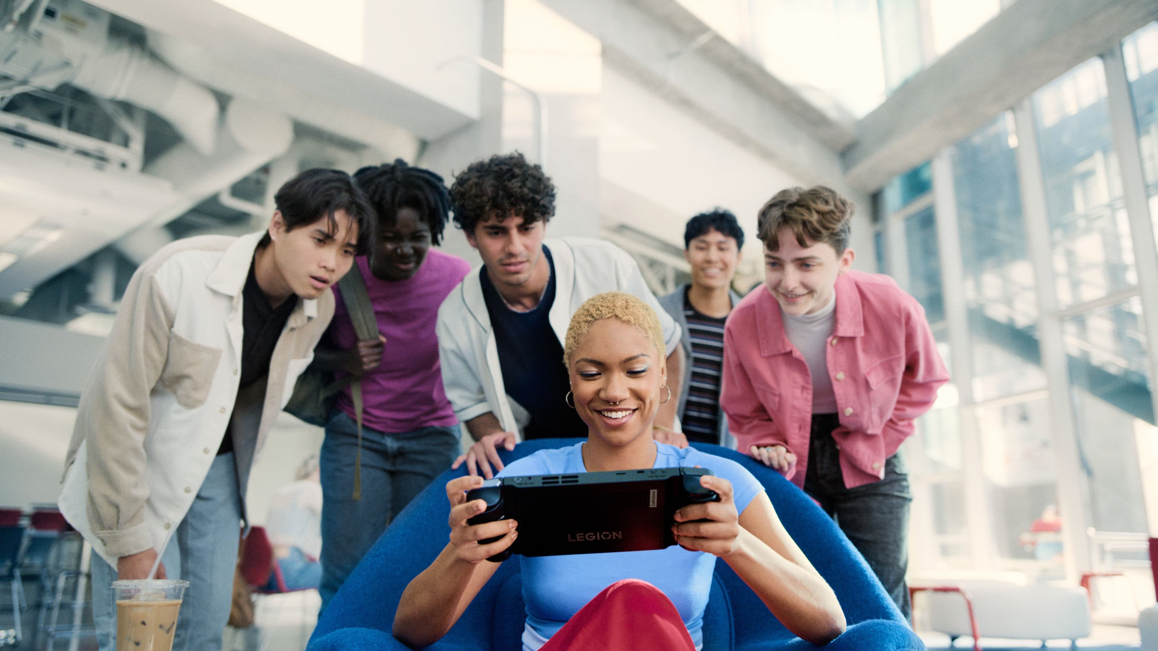 Alt View 13. Lenovo - Legion Go 8.8" 144Hz WQXGA Gaming Handheld - AMD Ryzen Z1 Extreme - 16GB with 1 TB SSD - Shadow Black.