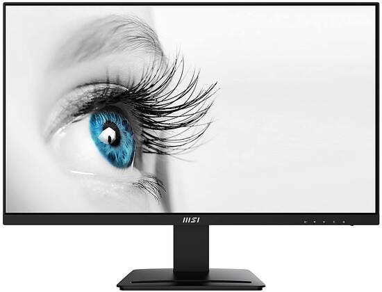 Front Zoom. MSI - PRO MP273A 27" IPS LCD FHD  FreeSync Monitor(DisplayPort, HDMI) - Black.