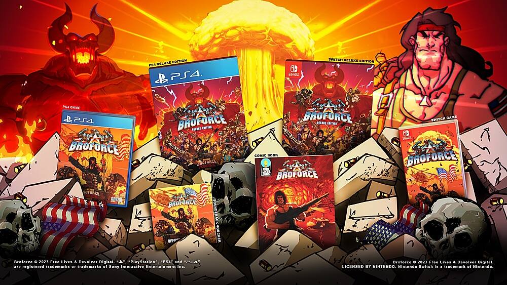 Angle. Devolver Digital - Broforce.