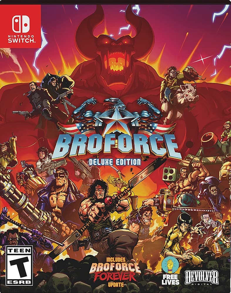 Broforce Deluxe Edition Nintendo Switch