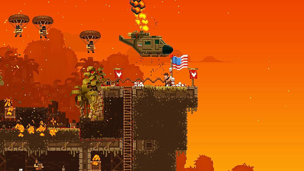 Left. Devolver Digital - Broforce.