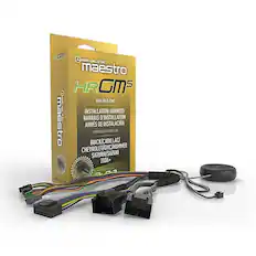 Front. Maestro - Radio Wiring T-Harness for Select 2006+ BM Vehicles with Speaker and HU Connectors - Black.