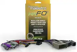 Maestro - Radio Wiring T-Harness for Select 2006-16 Ford Vehicles with HU Connectors - Black