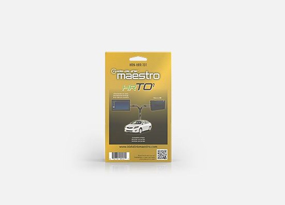 Angle View: Maestro - Wiring T-Harness for Select Toyota and Scion Vehicles 2004 and up with HU Connectors - Black