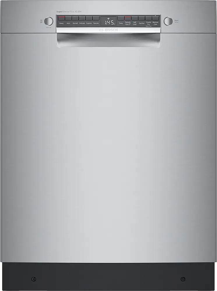 Bosch 800 Series 24 Front Control Smart Built In Stainless Steel Tub Dishwasher With 3rd Rack 9198