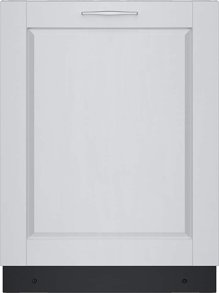 Front. Bosch - 800 Series 24" Top Control Smart Built-In Dishwasher with 3rd Rack and 42 dBA - Custom Panel Ready.