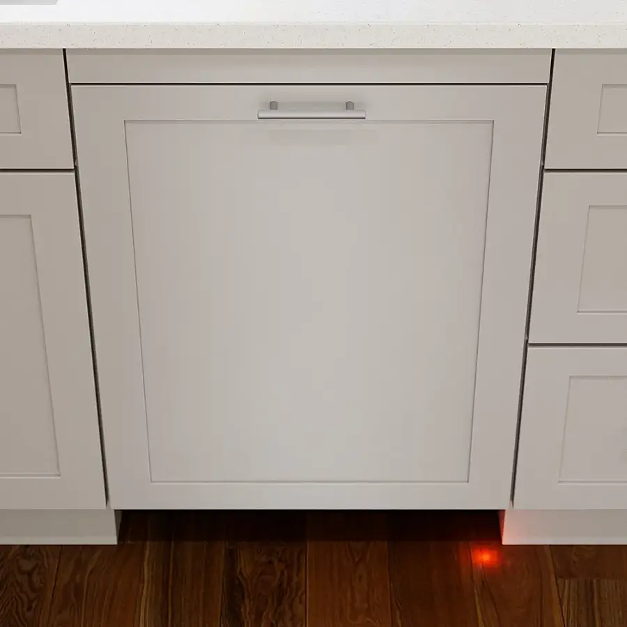 Alt View 16. Bosch - 800 Series 24" Top Control Smart Built-In Dishwasher with 3rd Rack and 42 dBA - Custom Panel Ready.