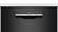 Alt View 11. Bosch - 300 Series 24" Front Control Smart Built-In Stainless Steel Tub Dishwasher with RackMatic, 46 dBA - Black.