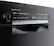 Alt View 2. Bosch - 300 Series 24" Front Control Smart Built-In Stainless Steel Tub Dishwasher with RackMatic, 46 dBA - Black.