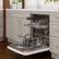 Alt View 14. Bosch - 300 Series 24" Front Control Smart Built-In Stainless Steel Tub Dishwasher with RackMatic, 46 dBA - White.